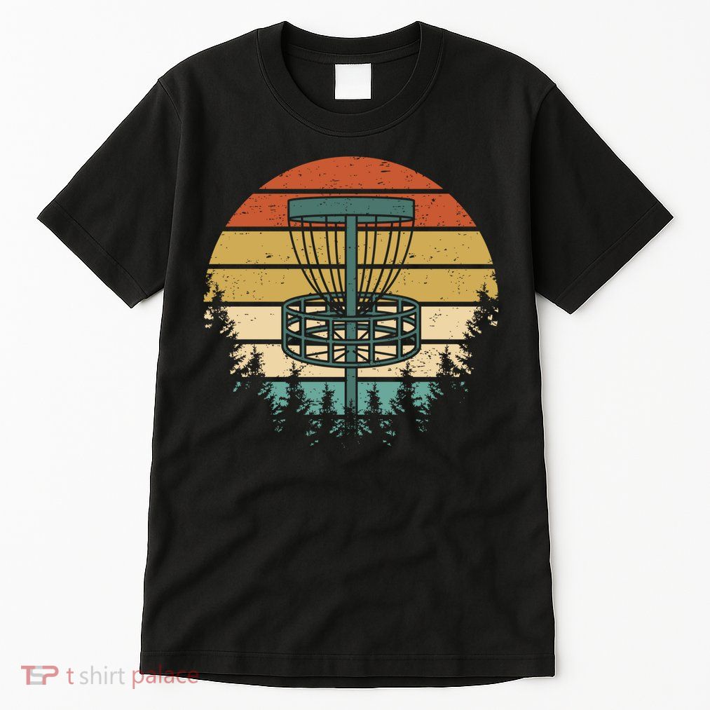 Vintage Disc Golf Retro Graphic Tall T-Shirt