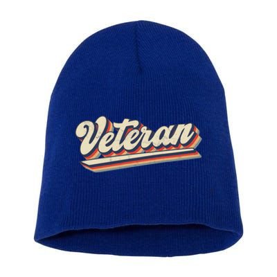 Veterans Day Gift Short Acrylic Beanie