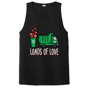 Valentines Day Garbage Truck Loads Of Love PosiCharge Competitor Tank