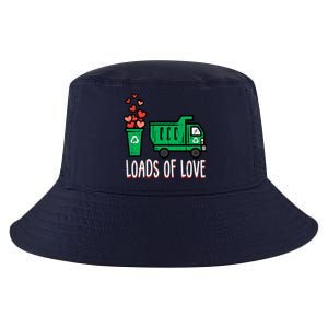 Valentines Day Garbage Truck Loads Of Love Cool Comfort Performance Bucket Hat