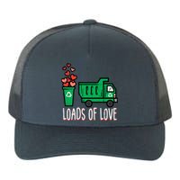 Valentines Day Garbage Truck Loads Of Love Yupoong Adult 5-Panel Trucker Hat