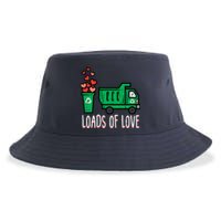 Valentines Day Garbage Truck Loads Of Love Sustainable Bucket Hat