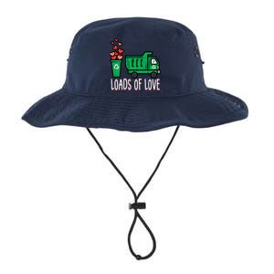 Valentines Day Garbage Truck Loads Of Love Legacy Cool Fit Booney Bucket Hat