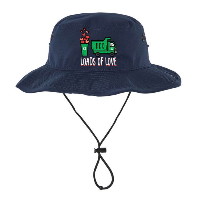 Valentines Day Garbage Truck Loads Of Love Legacy Cool Fit Booney Bucket Hat