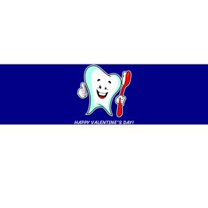 Valentine's Day Gift For Dental Heart Love Teeth Dentist Meaningful Gift Bumper Sticker