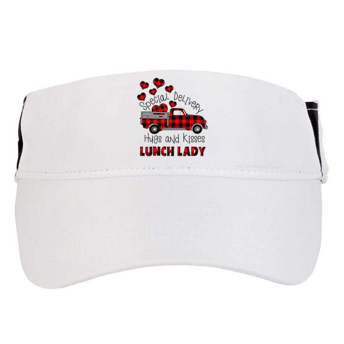 Valentine's Day Greeting Special Delivery Hugs Kisses Love Adult Drive Performance Visor