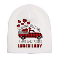 Valentine's Day Greeting Special Delivery Hugs Kisses Love Short Acrylic Beanie