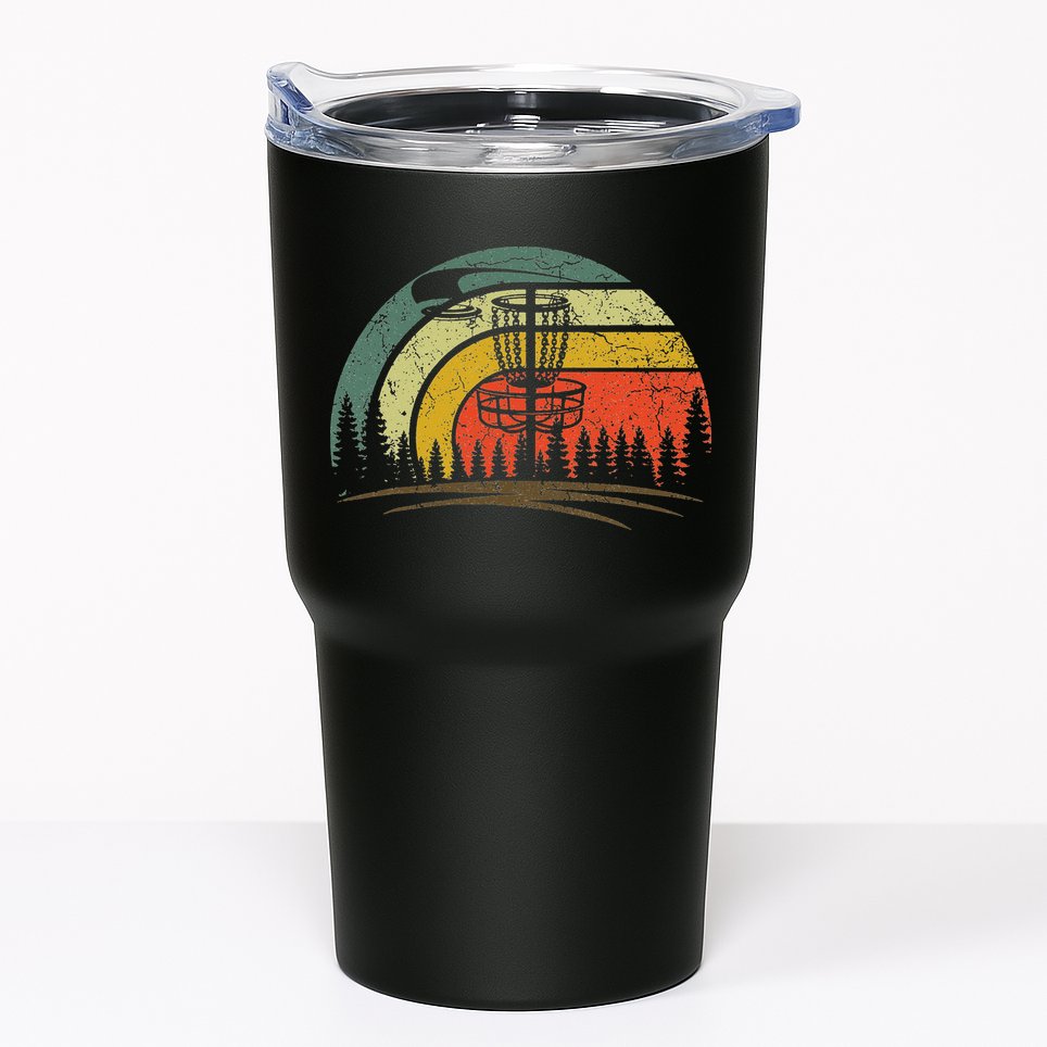 Vintage Disc Golf Shirt Frolf Flying Disc Sport Lover Tumbler