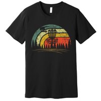 Vintage Disc Golf Shirt Frolf Flying Disc Sport Lover Premium T-Shirt