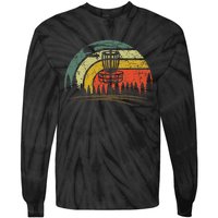 Vintage Disc Golf Shirt Frolf Flying Disc Sport Lover Tie-Dye Long Sleeve Shirt