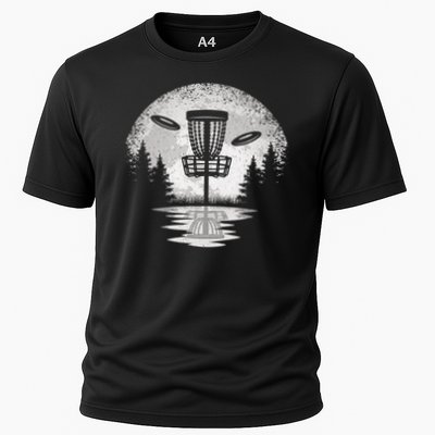 Vintage Disc Golf Basket Tree Frisbee Golf Lover Great Gift Performance Shirt