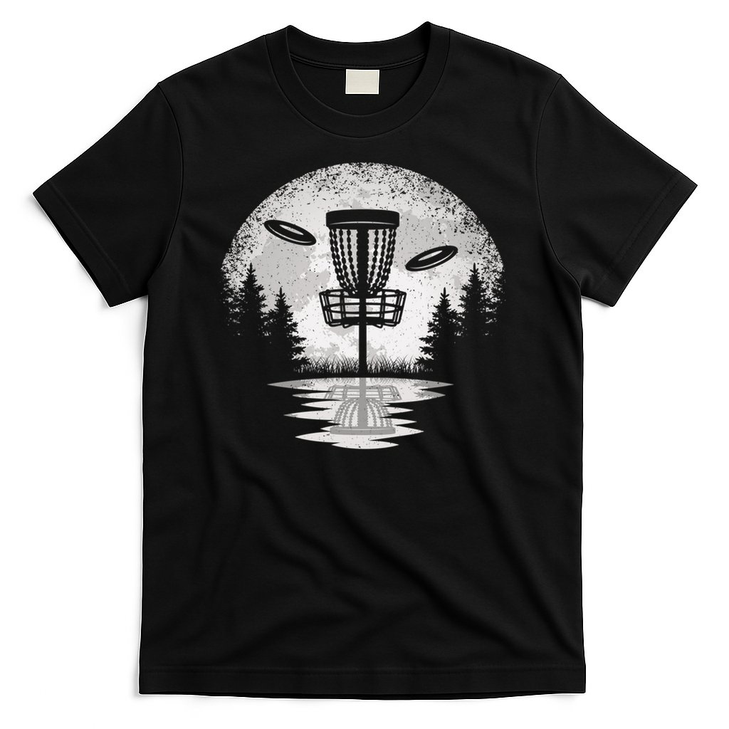 Vintage Disc Golf Basket Tree Frisbee Golf Lover Great Gift T-Shirt