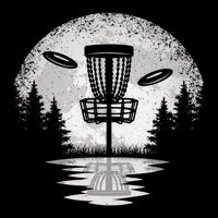 Vintage Disc Golf Basket Tree Frisbee Golf Lover Great Gift Button