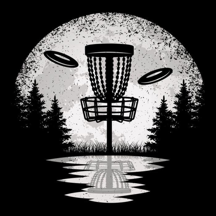 Vintage Disc Golf Basket Tree Frisbee Golf Lover Great Gift Button