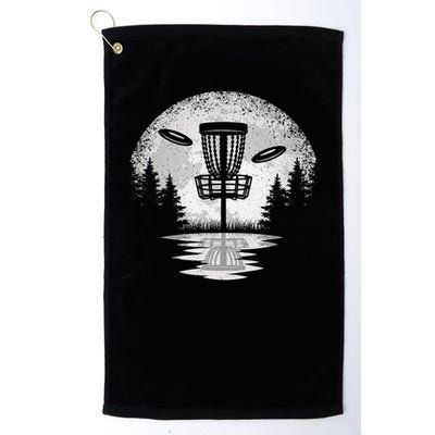 Vintage Disc Golf Basket Tree Frisbee Golf Lover Great Gift Golf Towel