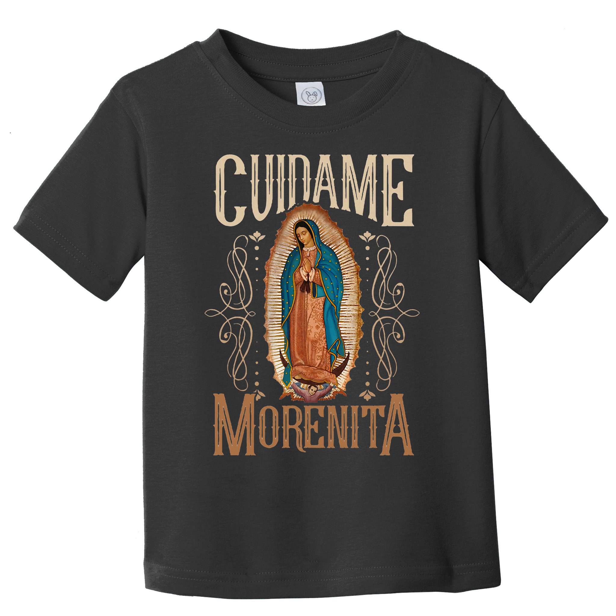 Virgen De Guadalupe. CuíDame Morenita Vintage Design Toddler T-Shirt