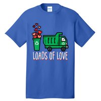 Valentines Day Garbage Truck Loads Of Love Tall T-Shirt