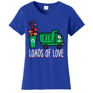 Valentines Day Garbage Truck Loads Of Love Women's T-Shirt