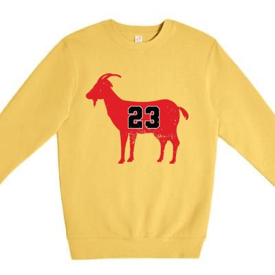 Vintage Distressed GOAT 23 Apparel Premium Crewneck Sweatshirt