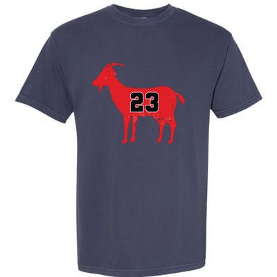 Vintage Distressed GOAT 23 Apparel Garment-Dyed Heavyweight T-Shirt