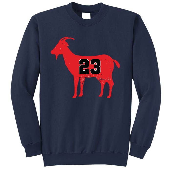 Vintage Distressed GOAT 23 Apparel Sweatshirt