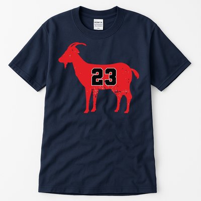 Vintage Distressed GOAT 23 Apparel Tall T-Shirt