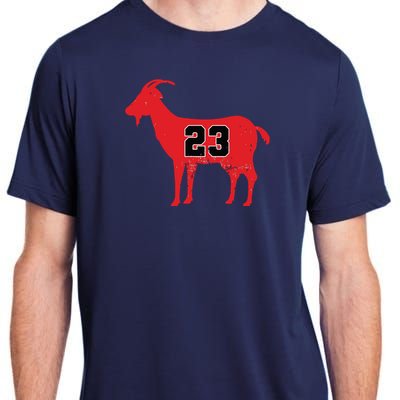 Vintage Distressed GOAT 23 Apparel Adult ChromaSoft Performance T-Shirt