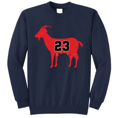 Vintage Distressed GOAT 23 Apparel Tall Sweatshirt