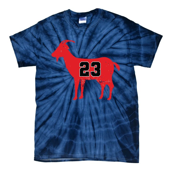 Vintage Distressed GOAT 23 Apparel Tie-Dye T-Shirt