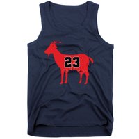 Vintage Distressed GOAT 23 Apparel Tank Top