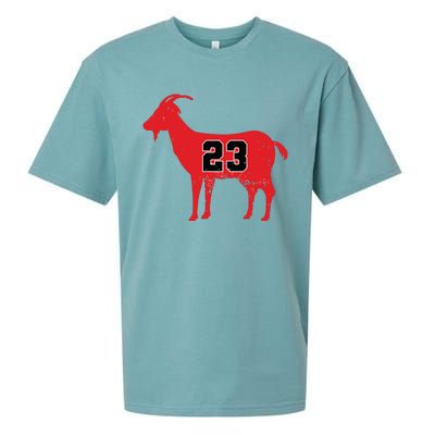 Vintage Distressed GOAT 23 Apparel Sueded Cloud Jersey T-Shirt