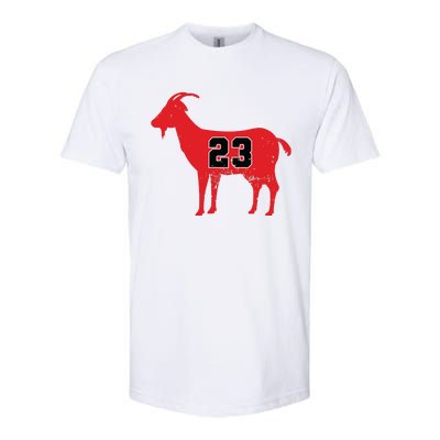 Vintage Distressed GOAT 23 Apparel Softstyle CVC T-Shirt