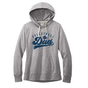 Volleyball Dad Gifts Daddy Father's Day Women's Fleece Hoodie