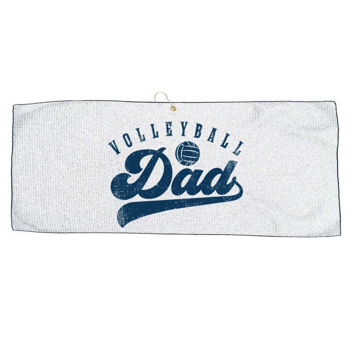 Volleyball Dad Gifts Daddy Father's Day Large Microfiber Waffle Golf Towel