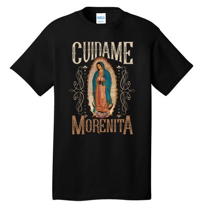 Virgen De Guadalupe. Cuídame Morenita Vintage Design Tall T-Shirt