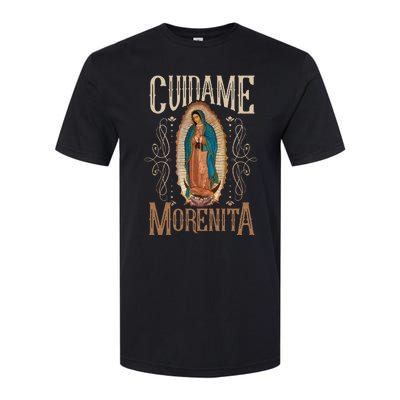 Virgen De Guadalupe. Cuídame Morenita Vintage Design Softstyle CVC T-Shirt