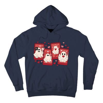 ValentineS Day Ghost Be My Boo Tall Hoodie