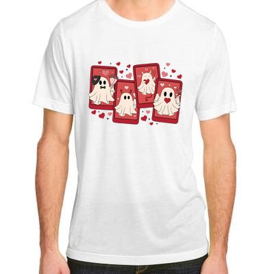 ValentineS Day Ghost Be My Boo Adult ChromaSoft Performance T-Shirt