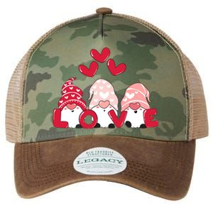 Valentines Day Gnomes Legacy Tie Dye Trucker Hat