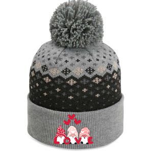 Valentines Day Gnomes The Baniff Cuffed Pom Beanie