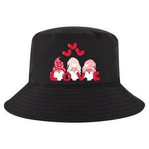 Valentines Day Gnomes Cool Comfort Performance Bucket Hat