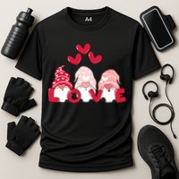Valentines Day Gnomes Cooling Performance Crew T-Shirt