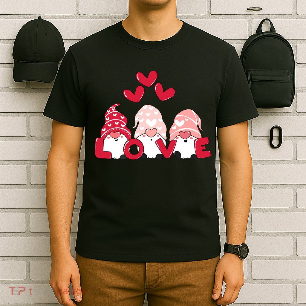 Valentines Day Gnomes T-Shirt