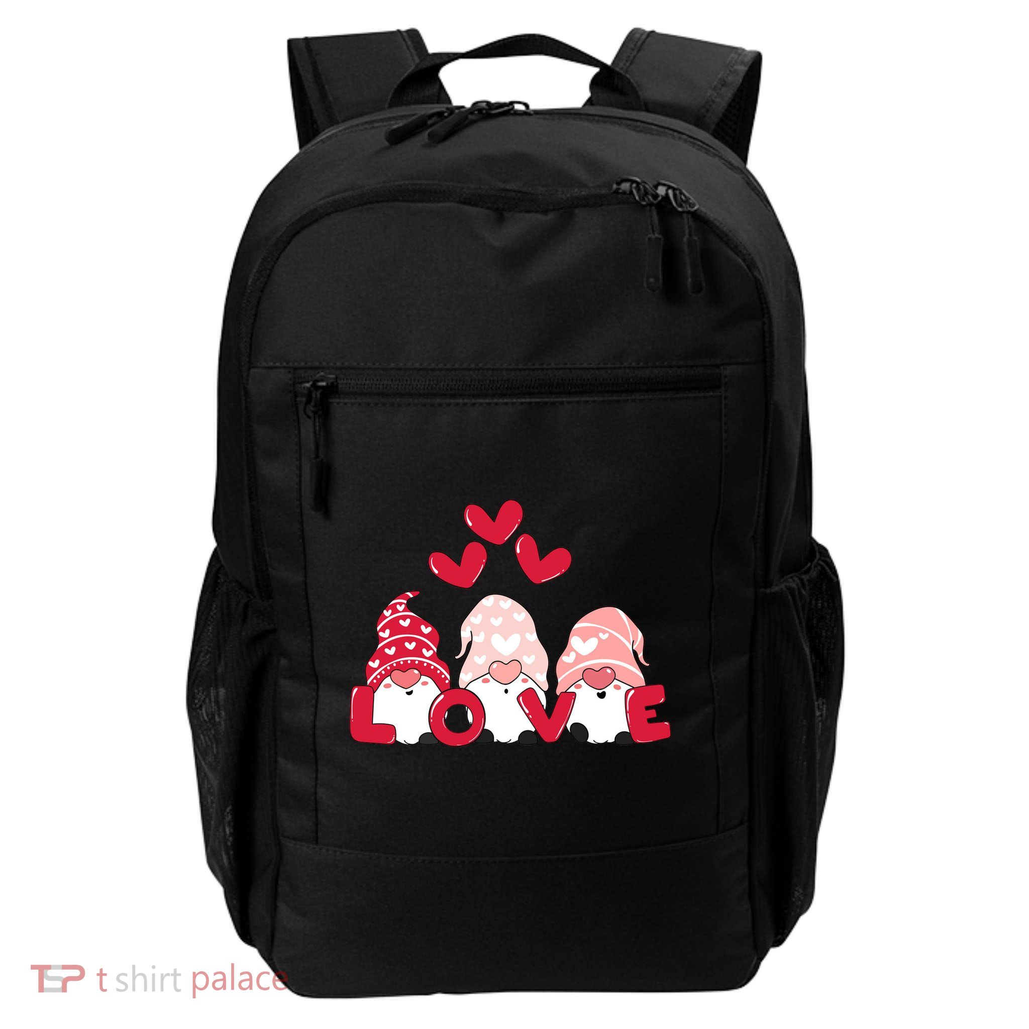 Valentines Day Gnomes Daily Commute Backpack