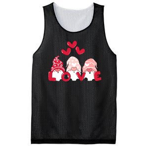 Valentines Day Gnomes Mesh Reversible Basketball Jersey Tank