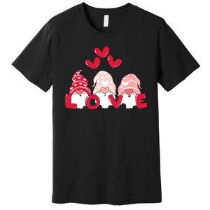 Valentines Day Gnomes Premium T-Shirt