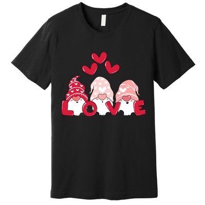 Valentines Day Gnomes Premium T-Shirt