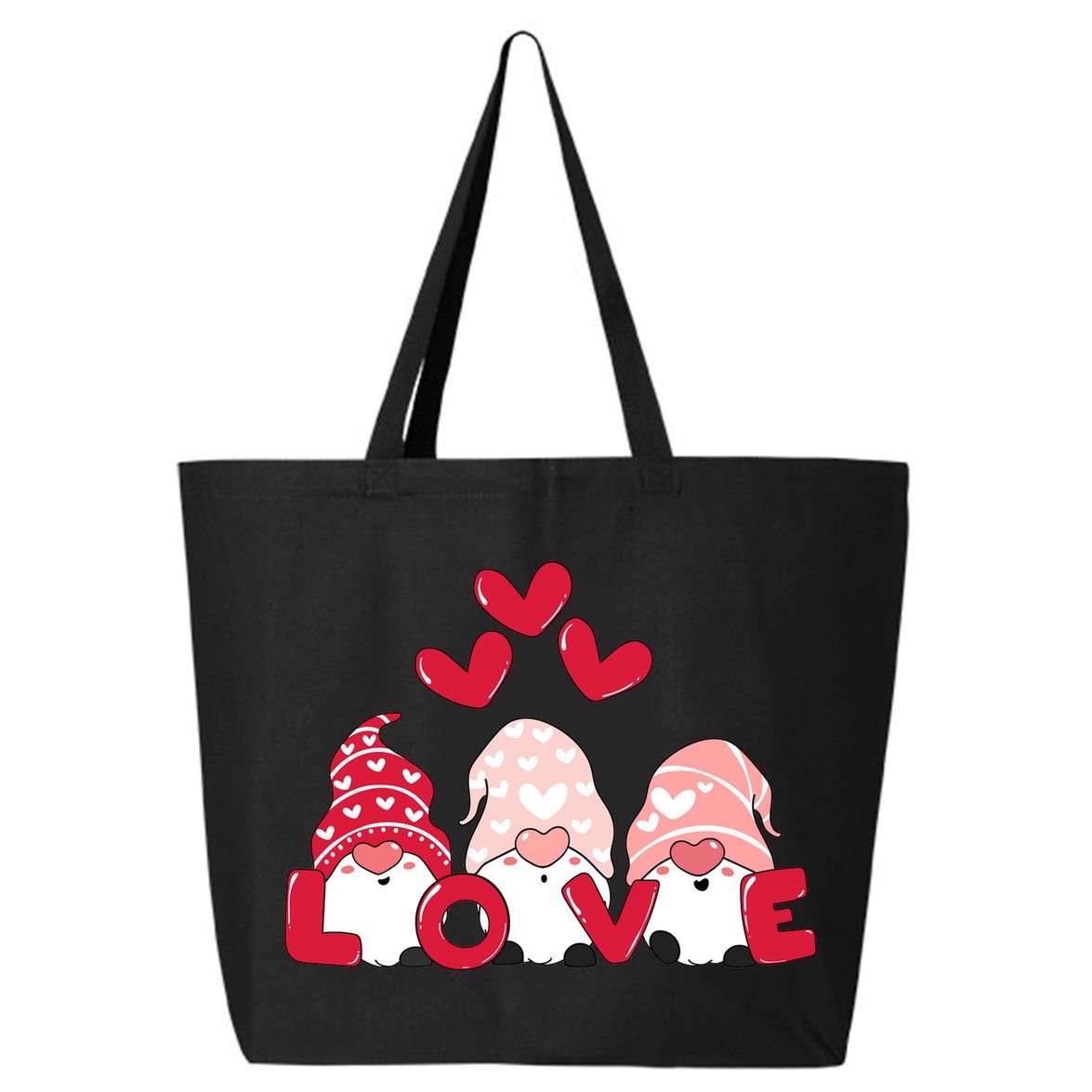 Valentines Day Gnomes 25L Jumbo Tote