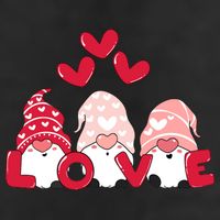 Valentines Day Gnomes 25L Jumbo Tote