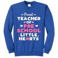 Valentines Day Gift For Teacher Preschool Teacher Funny Gift Sweatshirt